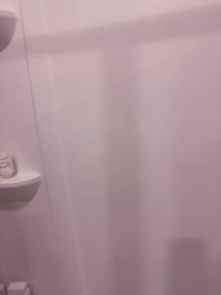 Bathtub corner after a thorough deep clean